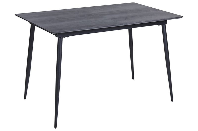 Rablio Spisebord Udvidelsesbart 120-160x80 cm - Sort/Grå - Møbler - Borde - Spisebord og køkkenbord