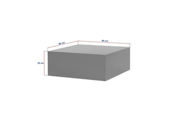 Rambabu Sofabord 90 cm - Gul/Brun - Møbler - Borde - Sofabord