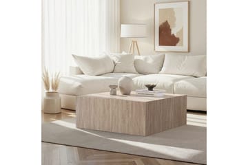 Rambabu Sofabord 90 cm - Gul/Brun - Møbler - Borde - Sofabord