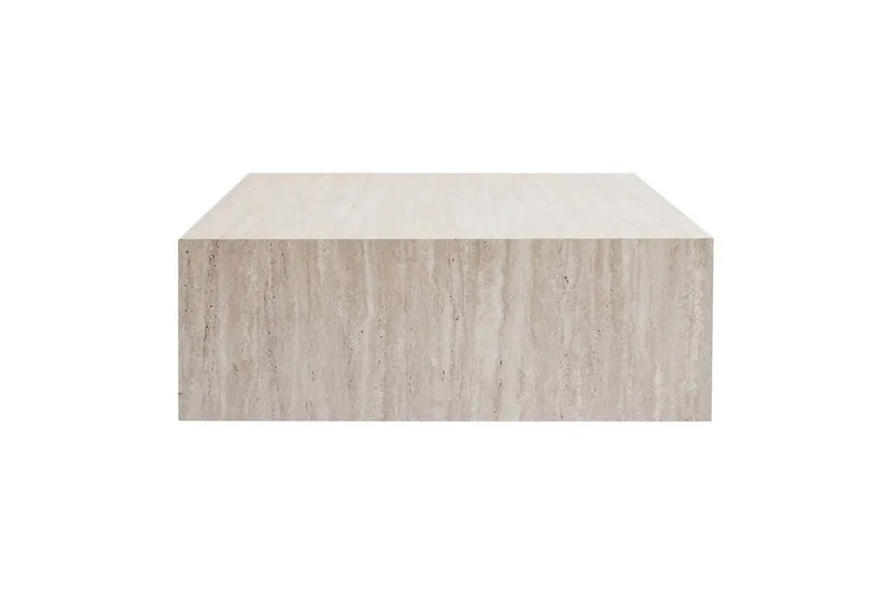 Rambabu Sofabord 90 cm - Gul/Brun - Møbler - Borde - Sofabord