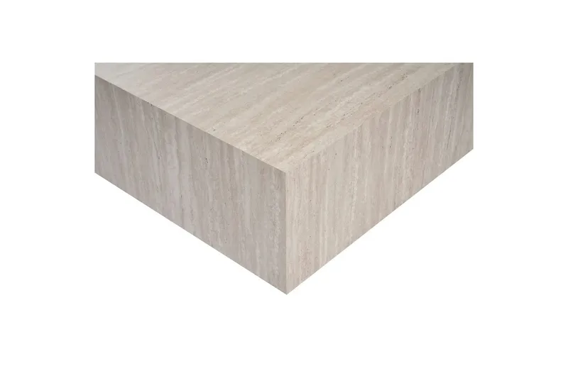 Rambabu Sofabord 90 cm - Gul/Brun - Møbler - Borde - Sofabord