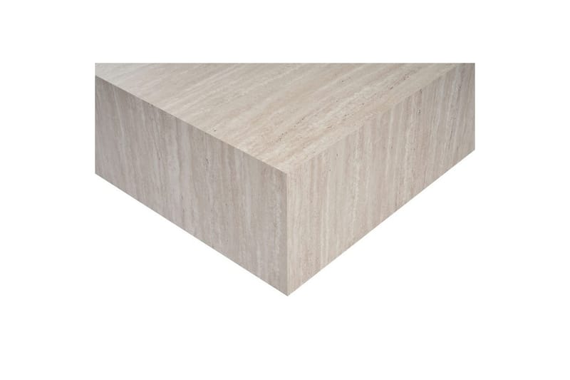 Rambabu Sofabord 90 cm - Gul/Brun - Møbler - Borde - Sofabord