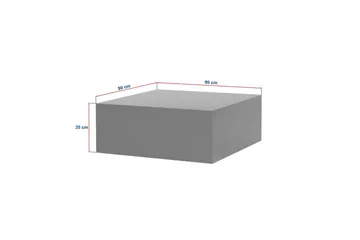 Rambabu Sofabord 90 cm - Sand - Møbler - Borde - Sofabord
