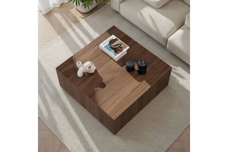 Rambabu Sofabord 90 cm - Sand - Møbler - Borde - Sofabord