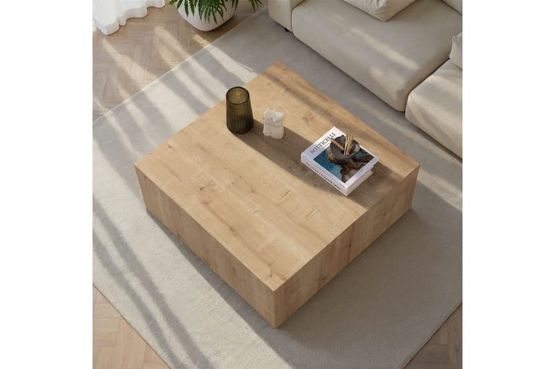 Rambabu Sofabord 90 cm - Sand - Møbler - Borde - Sofabord