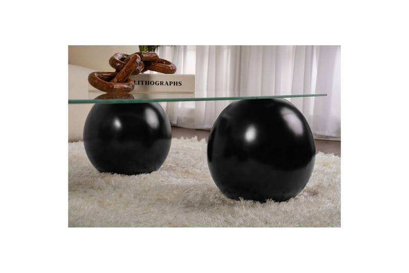 Ranni Sofabord 110 cm - Sort - Møbler - Borde - Sofabord