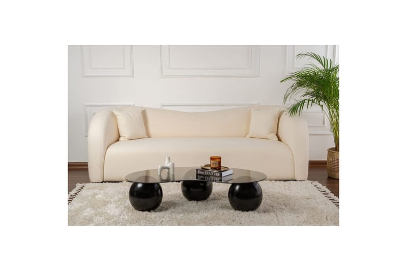 Ranni Sofabord 120 cm - Sort/Grå - Møbler - Borde - Sofabord