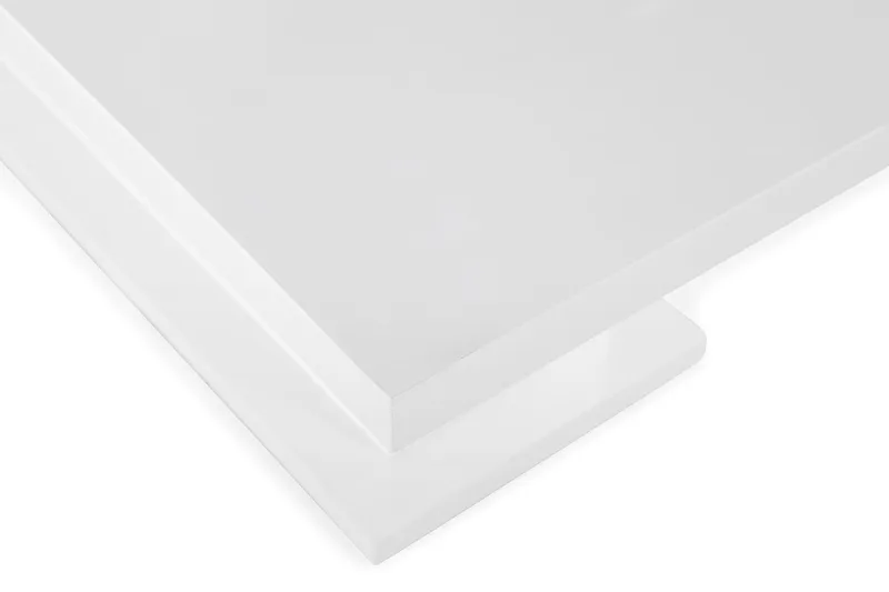 Ratliff Spisebord 180 cm Udvideligt med tillægsplade - Hvid - Møbler - Borde - Spisebord og køkkenbord