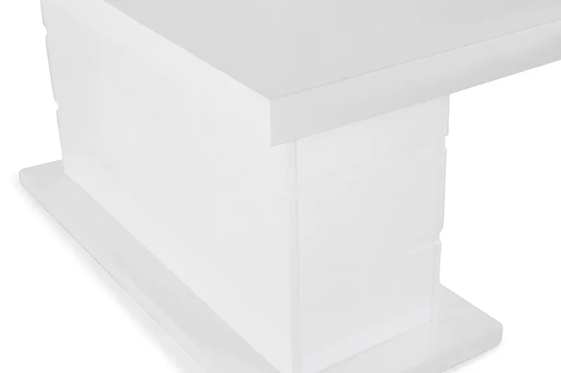 Ratliff Spisebord 180 cm Udvideligt med tillægsplade - Hvid - Møbler - Borde - Spisebord og køkkenbord