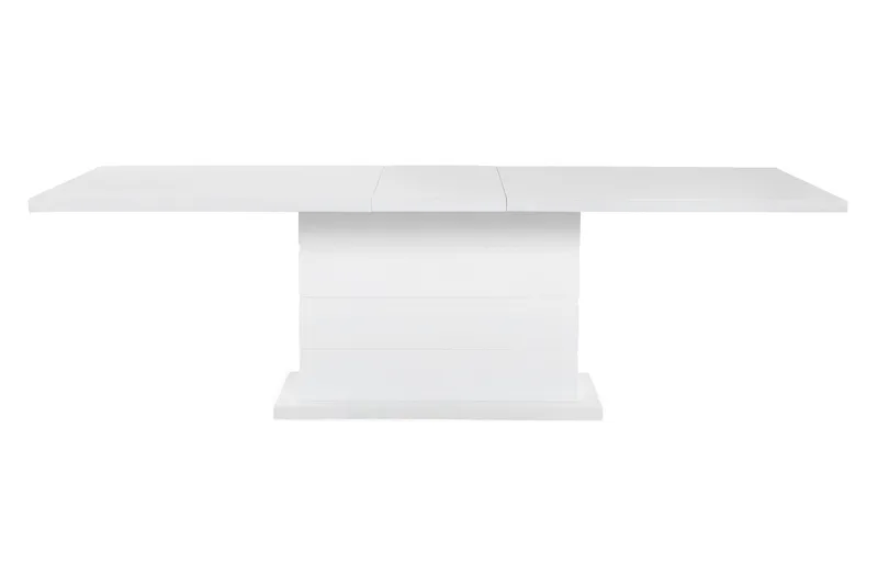 Ratliff Spisebordssæt 180 cm + 8 Sorado Stole - Hvid/Krom - Møbler - Borde - Spisebordssæt