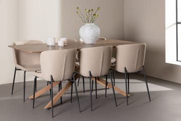 Rectangular Dining Set Venture Home - Møbler - Borde - Spisebordssæt
