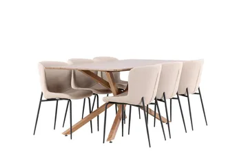 Rectangular Dining Set Venture Home - Møbler - Borde - Spisebordssæt