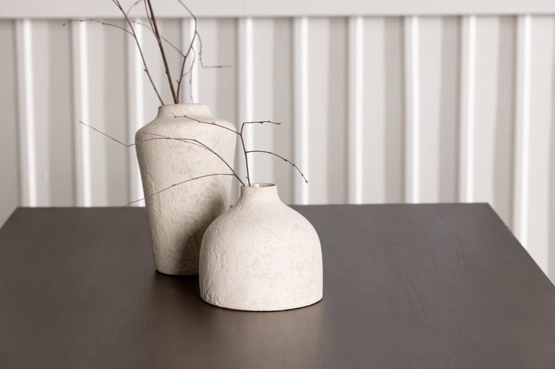 Rektangulär matgrupp Venture Home Beige Mörkbrun 4st - Møbler - Borde - Spisebordssæt