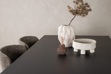 Rektangulär matgrupp Venture Home Beige Svart 6st - Møbler - Borde - Spisebordssæt