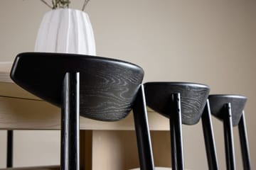 Rektangulär matgrupp Venture Home Beige - Møbler - Borde - Spisebordssæt