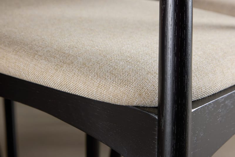 Rektangulär matgrupp Venture Home Beige - Møbler - Borde - Spisebordssæt
