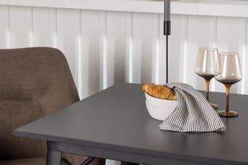 Rektangulär matgrupp Venture Home Brun Svart 2st - Møbler - Borde - Spisebordssæt