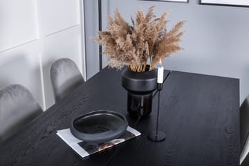 Rektangulär matgrupp Venture Home Grå Svart 6st - Møbler - Borde - Spisebordssæt