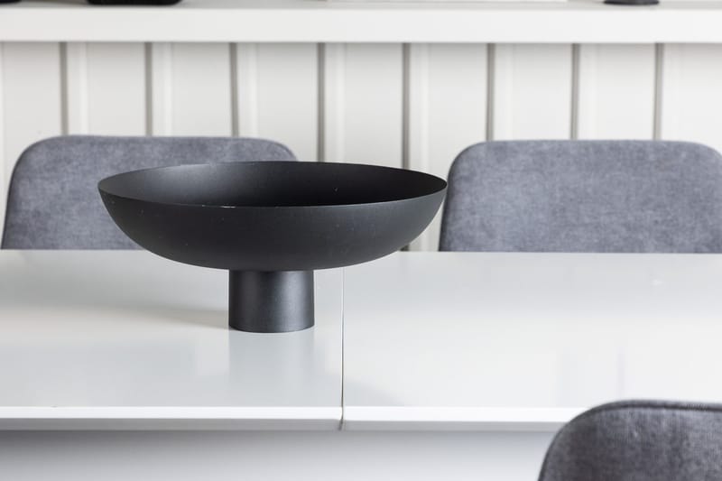 Rektangulär matgrupp Venture Home Grå Vit 4st - Møbler - Borde - Spisebordssæt
