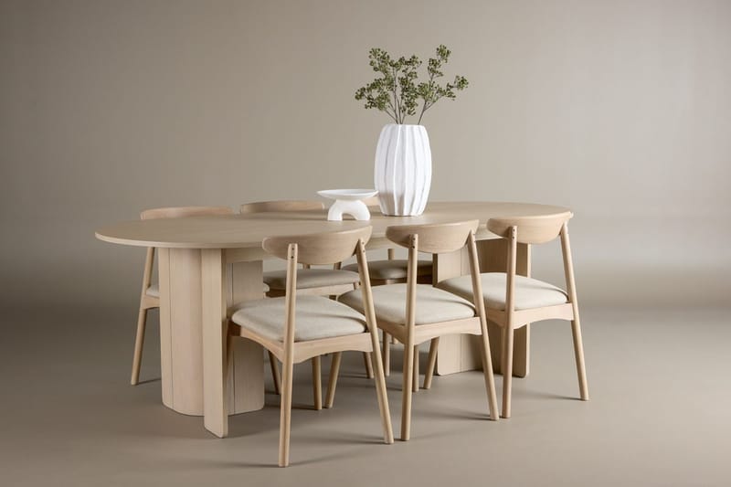 Rektangulär matgrupp Venture Home Natur