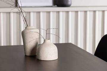 Rektangulär matgrupp Venture Home Svart Mörkbrun 4st - Mørkebrun - Møbler - Borde - Spisebordssæt