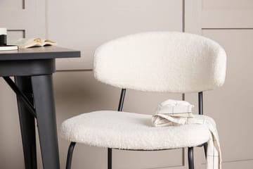 Rektangulär matgrupp Venture Home Vit Svart 2st - Møbler - Borde - Spisebordssæt