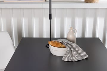 Rektangulär matgrupp Venture Home Vit Svart 2st - Møbler - Borde - Spisebordssæt