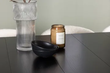 Rektangulär matgrupp Venture Home Vit Svart 6st - Møbler - Borde - Spisebordssæt