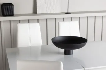 Rektangulär matgrupp Venture Home Vit Vit 4st - Møbler - Borde - Spisebordssæt