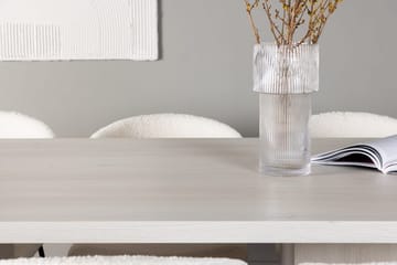 Rektangulär matgrupp Venture Home Vit Vit 6st - Møbler - Borde - Spisebordssæt