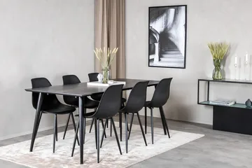 Rektangulär matgrupp Venture Home - Møbler - Borde - Spisebordssæt