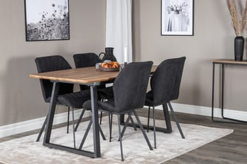 Rektangulär matgrupp Venture Home - Møbler - Borde - Spisebordssæt