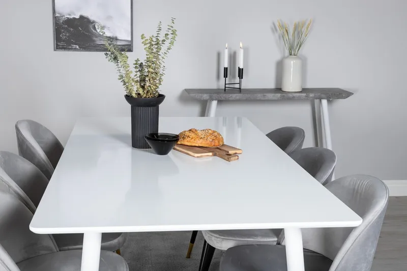 Rektangulär matgrupp Venture Home - Møbler - Borde - Spisebordssæt