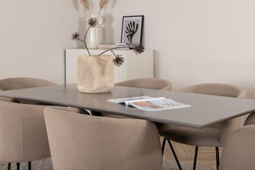 Rektangulär matgrupp Venture Home - Møbler - Borde - Spisebordssæt