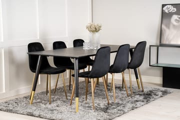 Rektangulär matgrupp Venture Home - Møbler - Borde - Spisebordssæt