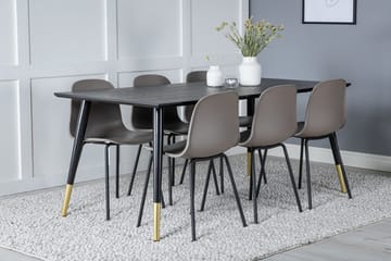Rektangulär matgrupp Venture Home - Møbler - Borde - Spisebordssæt