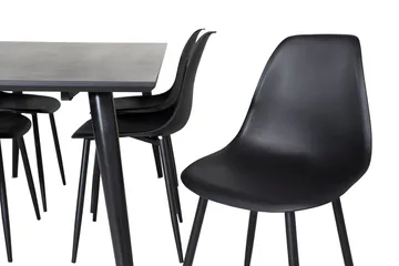 Rektangulär matgrupp Venture Home - Møbler - Borde - Spisebordssæt