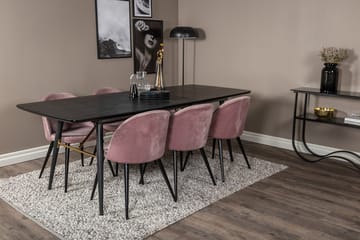 Rektangulär matgrupp Venture Home - Møbler - Borde - Spisebordssæt