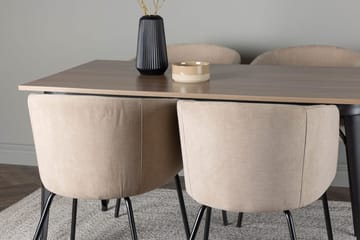 Rektangulär matgrupp Venture Home - Møbler - Borde - Spisebordssæt