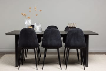 Rektangulär matgrupp Venture Home - Møbler - Borde - Spisebordssæt