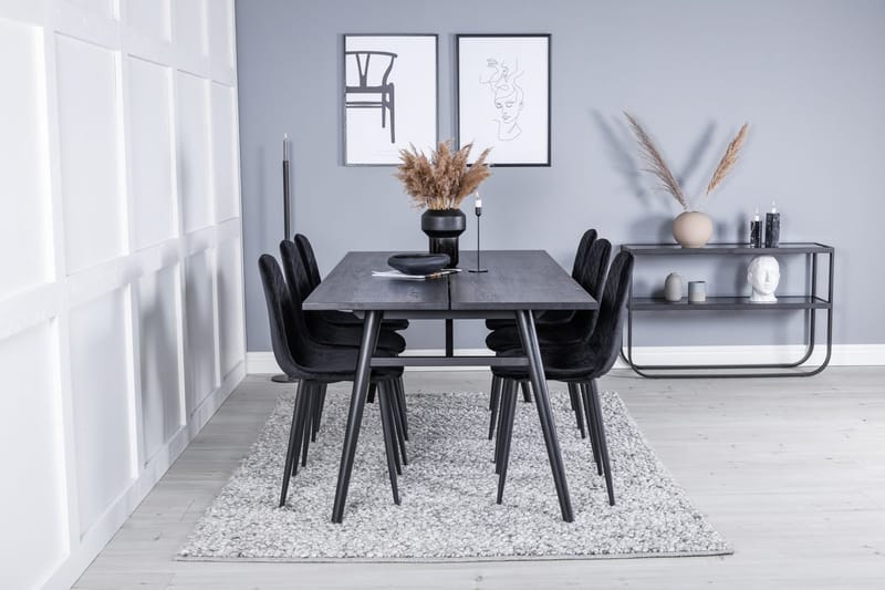 Rektangulär matgrupp Venture Home - Møbler - Borde - Spisebordssæt