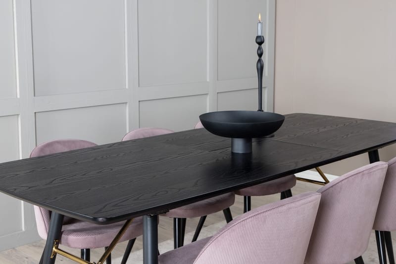 Rektangulär matgrupp Venture Home - Møbler - Borde - Spisebordssæt