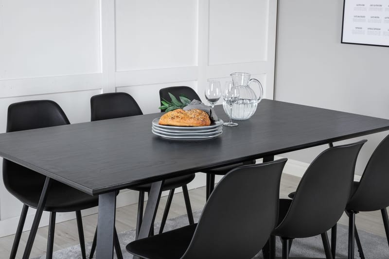 Rektangulär matgrupp Venture Home - Møbler - Borde - Spisebordssæt