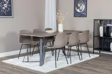 Rektangulär matgrupp Venture Home - Møbler - Borde - Spisebordssæt
