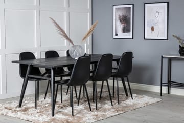 Rektangulär matgrupp Venture Home - Møbler - Borde - Spisebordssæt