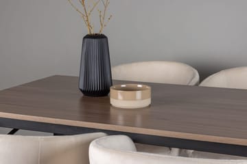 Rektangulär matgrupp Venture Home - Møbler - Borde - Spisebordssæt
