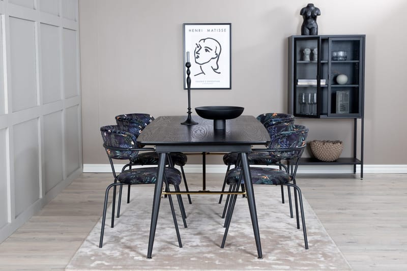 Rektangulär matgrupp Venture Home - Møbler - Borde - Spisebordssæt