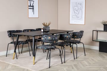 Rektangulär matgrupp Venture Home - Møbler - Borde - Spisebordssæt