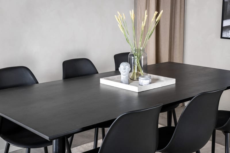 Rektangulär matgrupp Venture Home - Møbler - Borde - Spisebordssæt