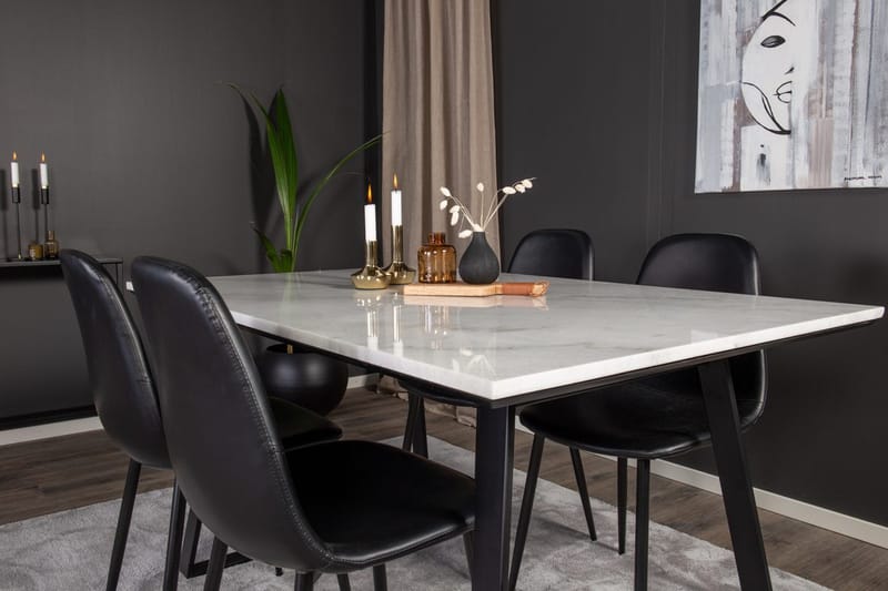 Rektangulär matgrupp Venture Home - Møbler - Borde - Spisebordssæt